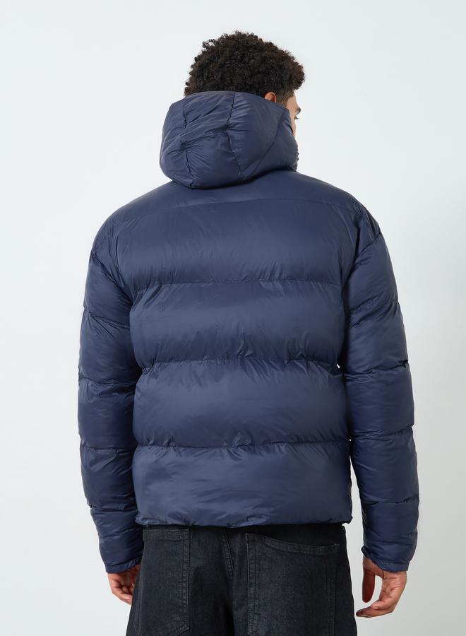 ستايلي جاكيت منفوخ سادة بقصة مريحة - Image 5